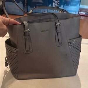 Michael Kors Gray Tote Bag